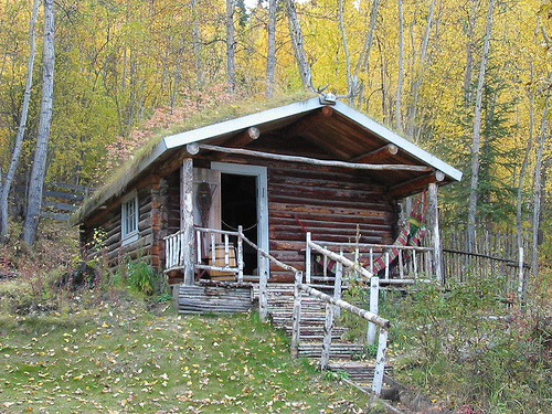 Cabane de Robert Service à Dawson City